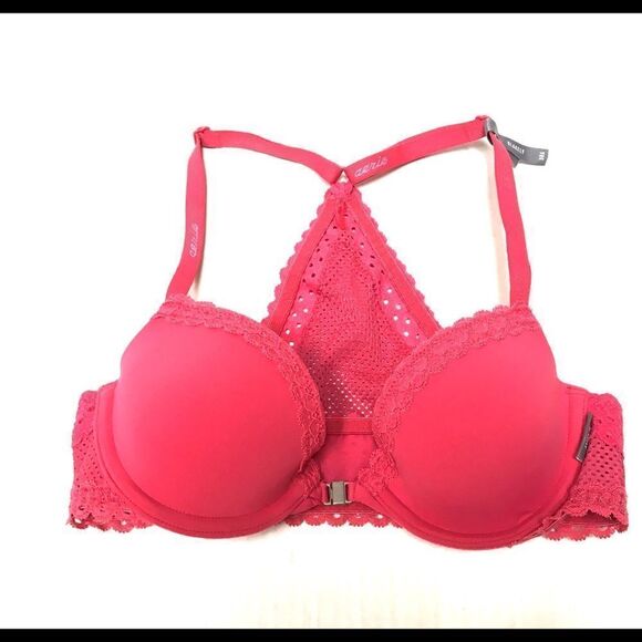 AE Aerie Blakely racer back close front bra 30A - Picture 1 of 8